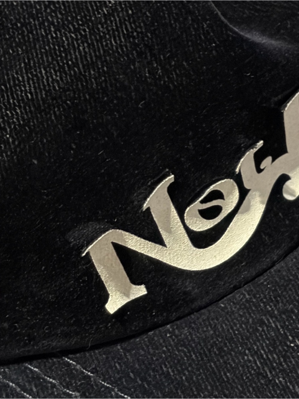 OFF-WHITE 'Not Real' Velour Hat - Picture 2 of 5